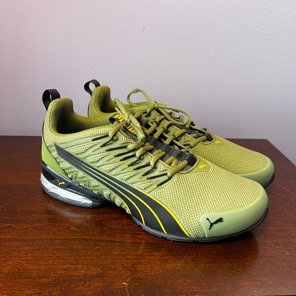 Puma Voltaic Evo Olive Green Black Athletic Shoe Men s 10.5 310727-11 New No Box - Picture 1 of 9